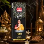 योग मंत्रा 3 इन 1 मोटे, 6 इंच लंबे प्रीमियम मेटैलिक धूप स्टिक्स (3 इन 1/एलिगेंट चंदन/मोगरा/रेड रोज़) 4 इन 1- (12 का पैक)